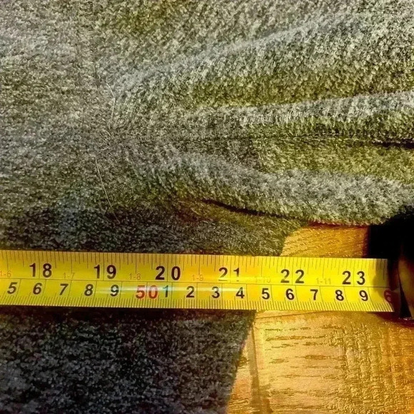 Eddie Bauer Men’s M Grey Fleece Under Layer Lightweight Long Sleeve Pull Over - Picture 6 of 11